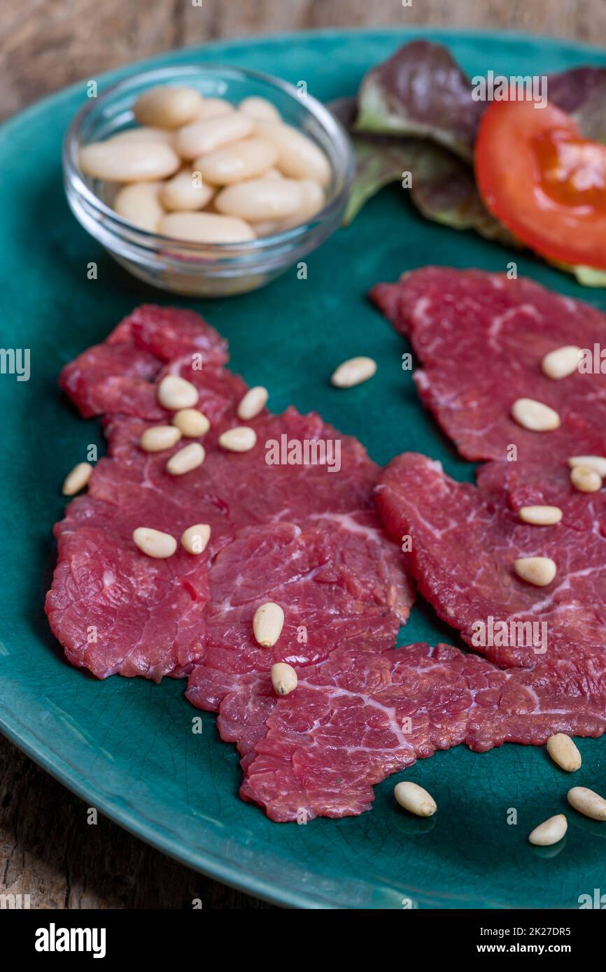 italian carne salada Stock Photo