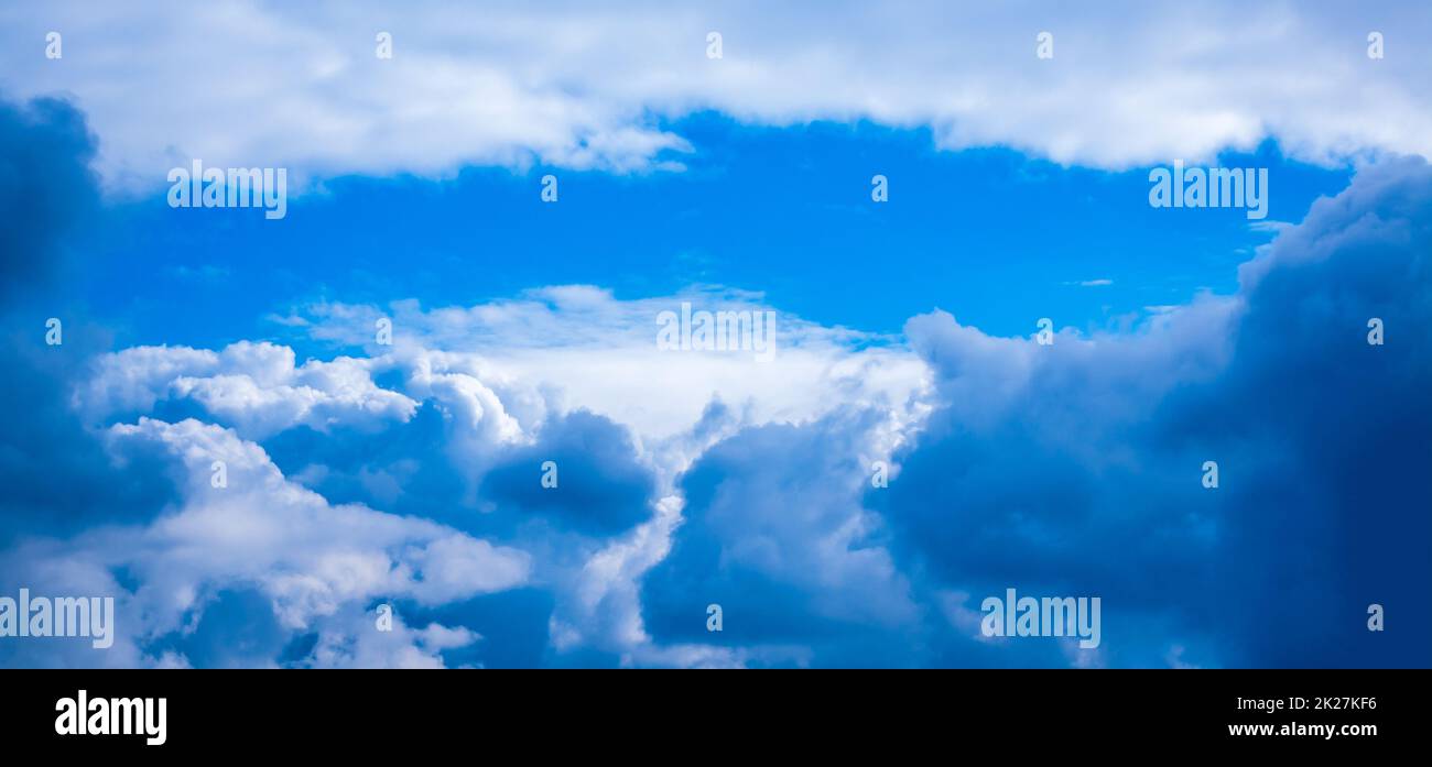 Dramatic Clouds Stock Photo