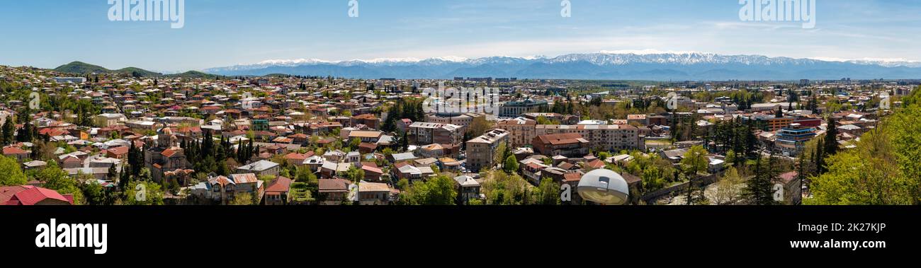 Kutaisi Panorama Stock Photo