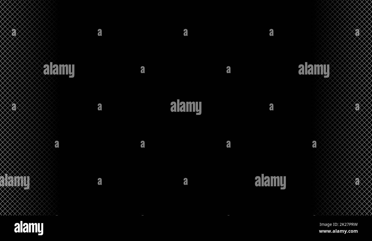 Grey white gradient grid on black background Stock Photo - Alamy