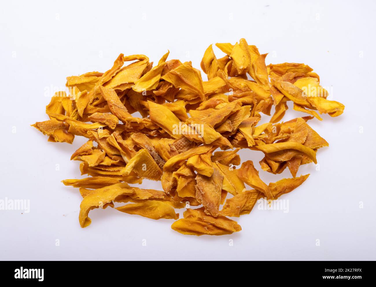Pile of Dried Mango Slices Stock Photo Alamy