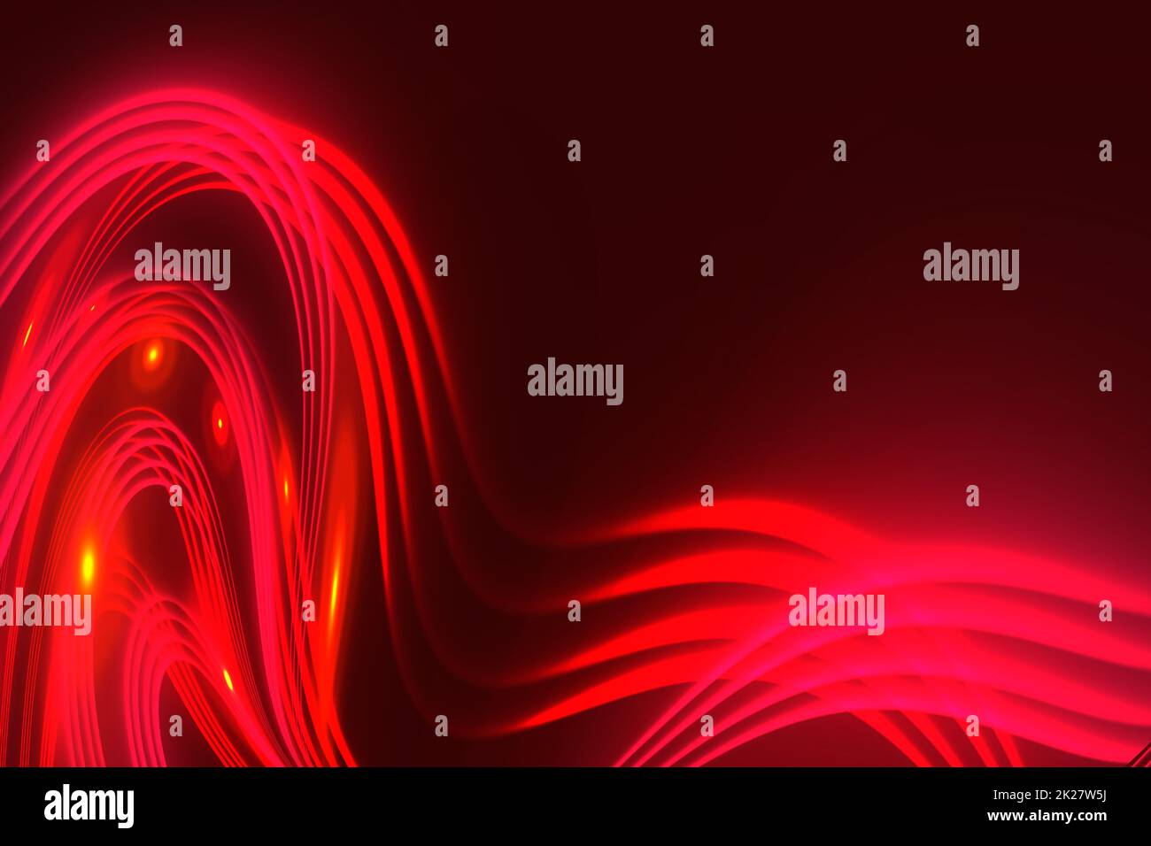 Abstract background with glowing bend curves and stars concept series 1285 Stock Photo