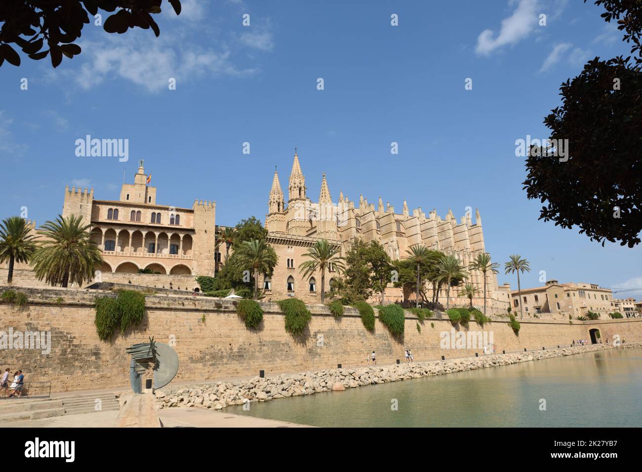 Cathedral of Saint Mary in Palma, Spain Stock Photo