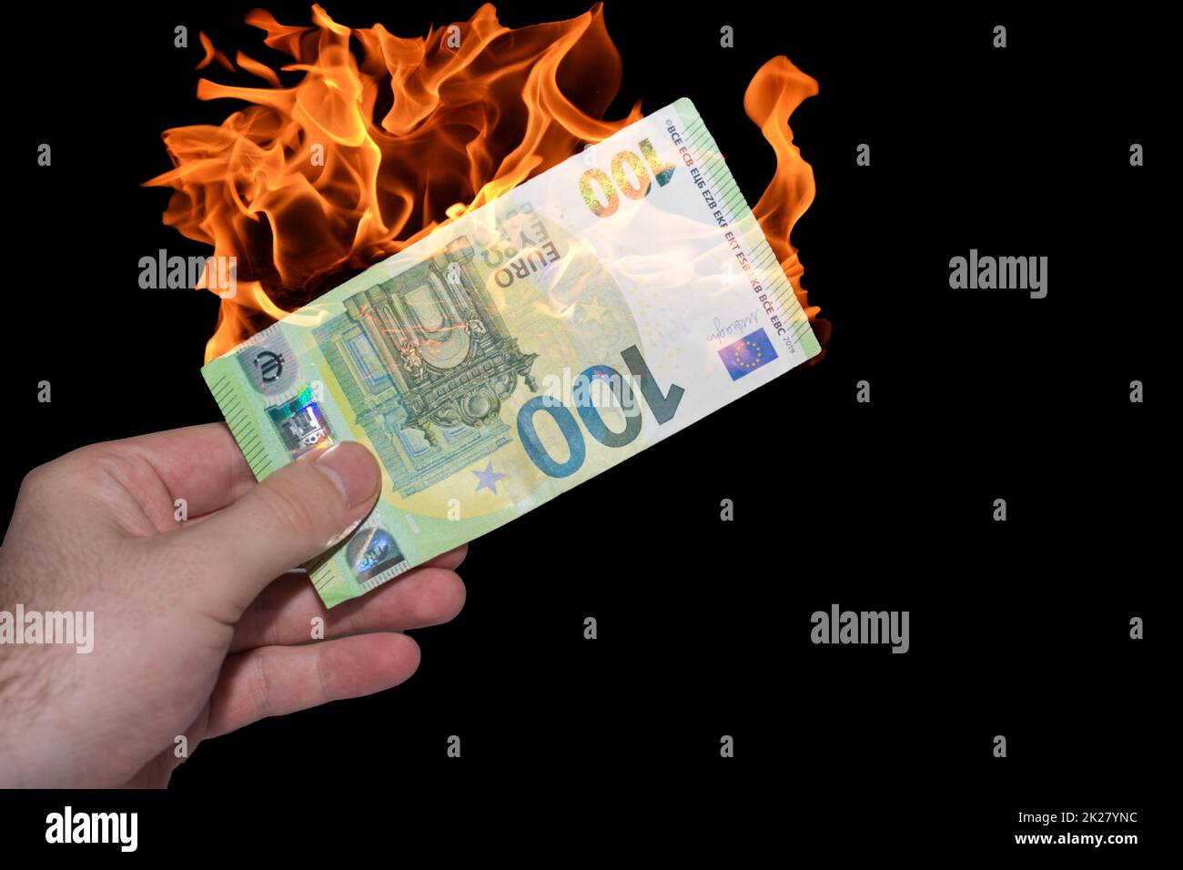 1 euro note hi-res stock photography and images - Alamy