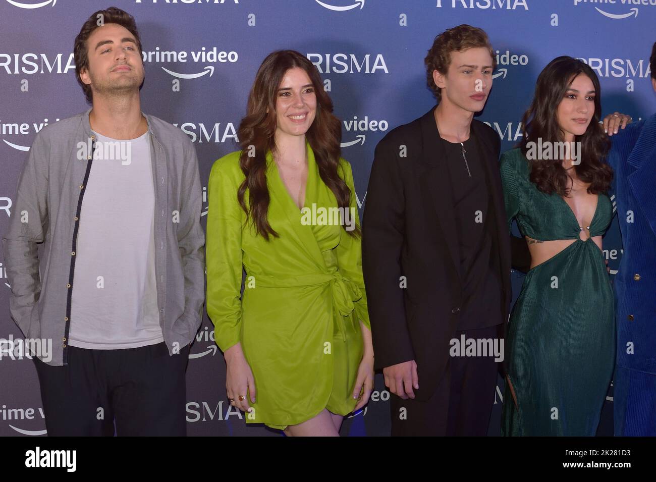 Venezia, Italien. 19th Sep, 2022. Members of the cast, Alice Urciuolo