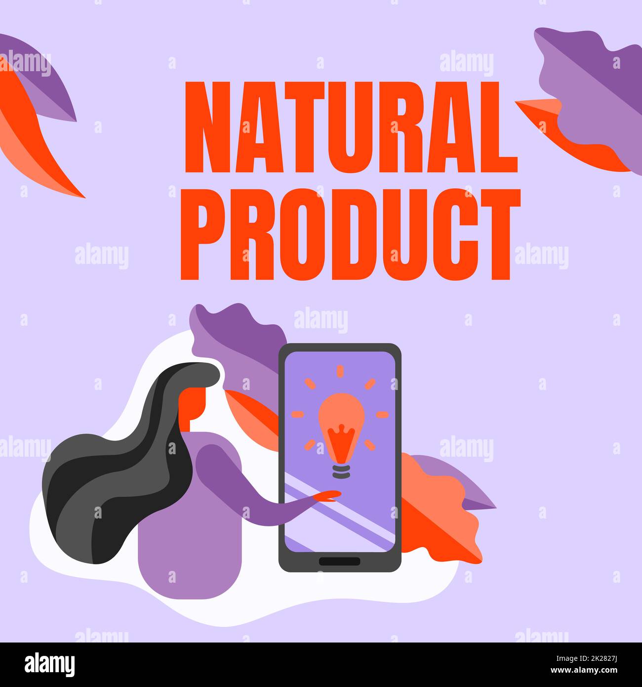 Text sign showing Natural Product. Business idea chemical compound or
