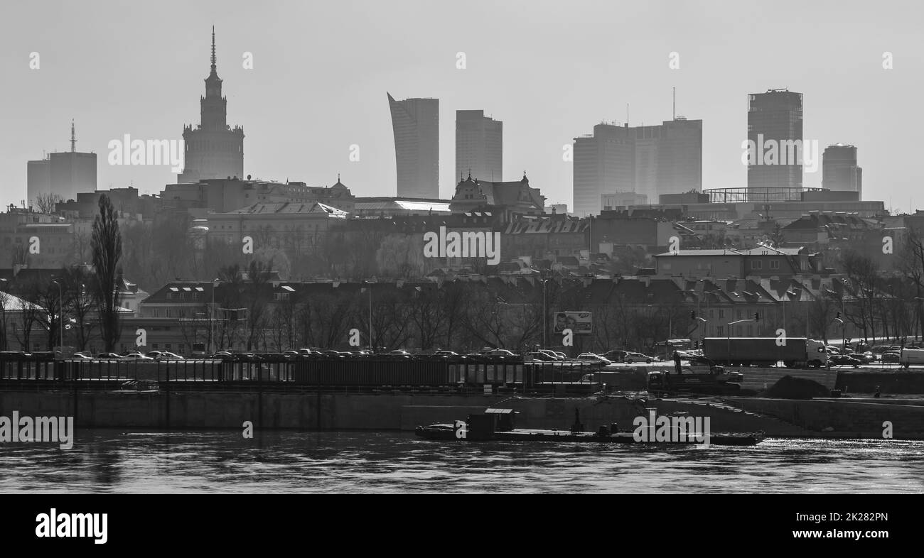 Warsaw High Rises III Stock Photo