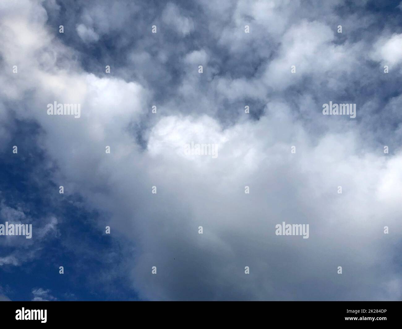 Beautiful blue sky and clouds natural background Stock Photo - Alamy