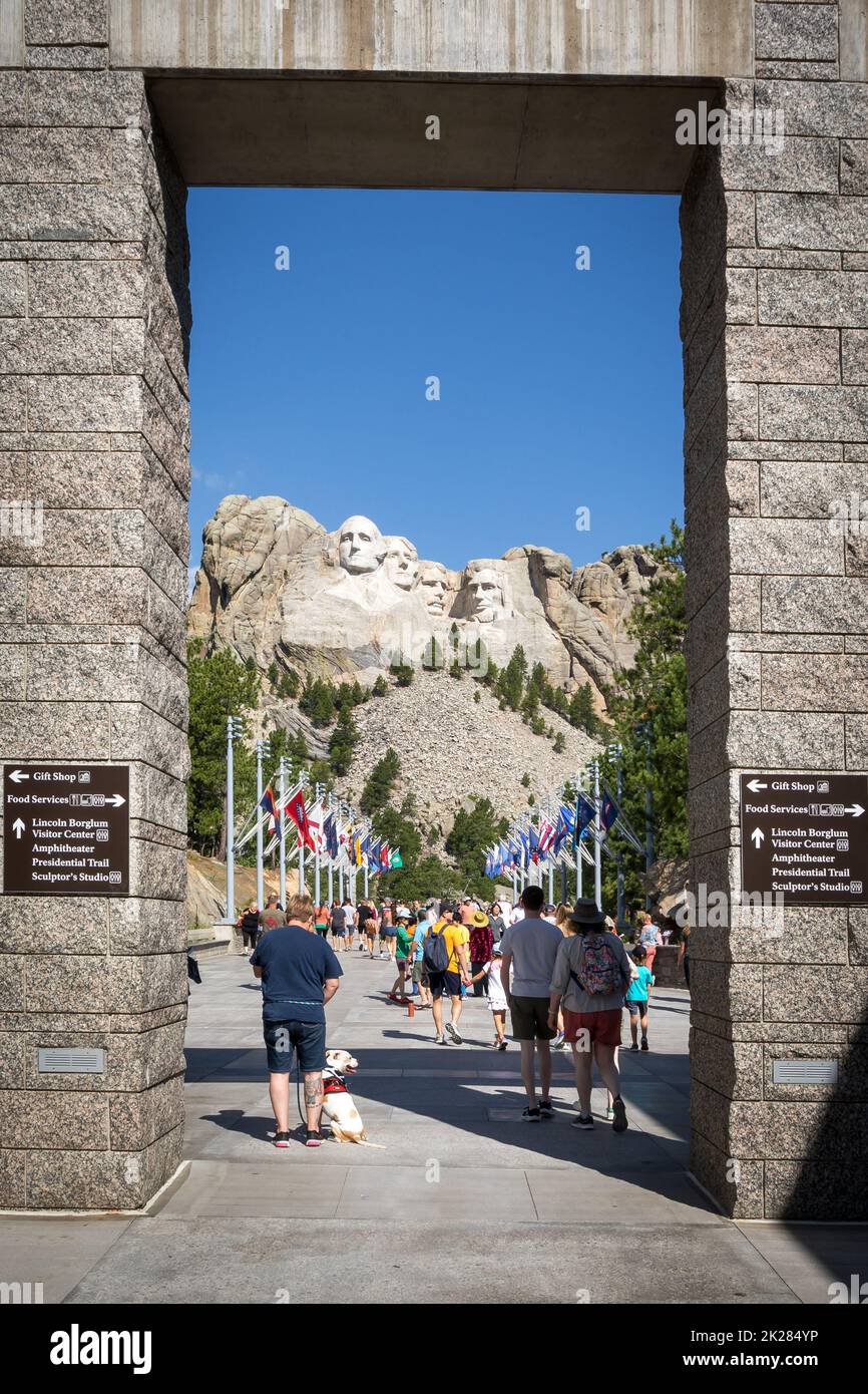 Mount Rushmore, South Dakota, USA Stock Photo - Alamy