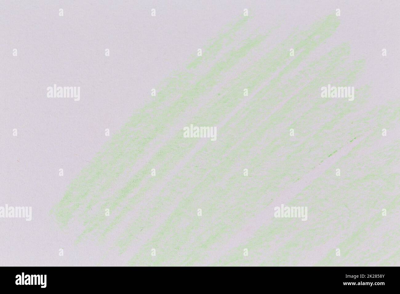 green pastel drawing paper crayons background texture Stock Photo