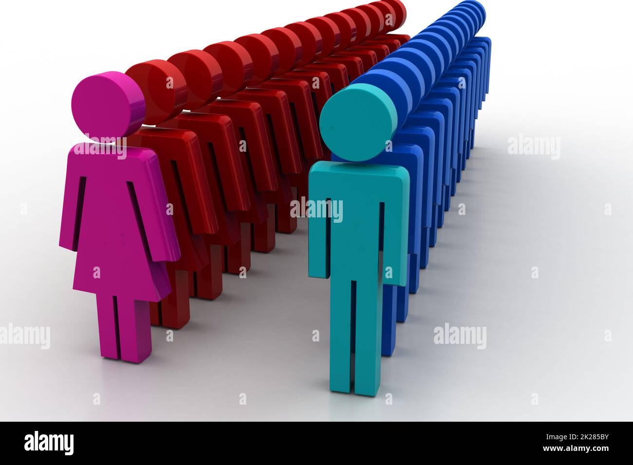Man and woman icon Stock Photo - Alamy