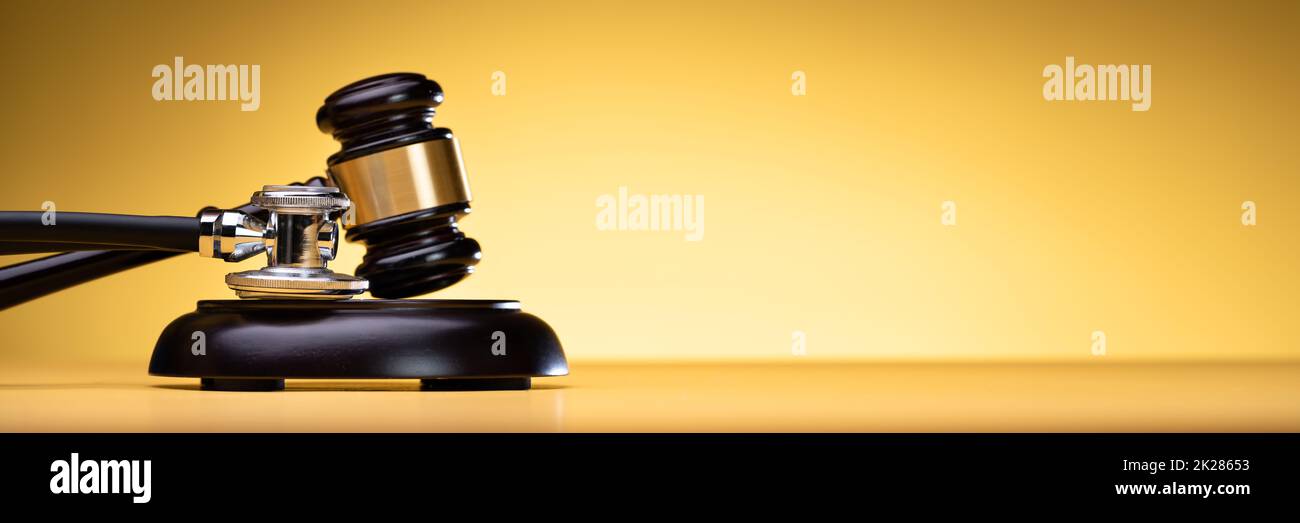 Medical Malpractice And Power Of Attorney Stock Photo