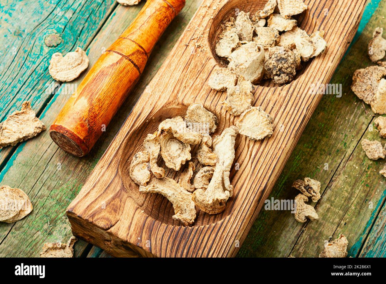 Bryonia root, naturopathy Stock Photo