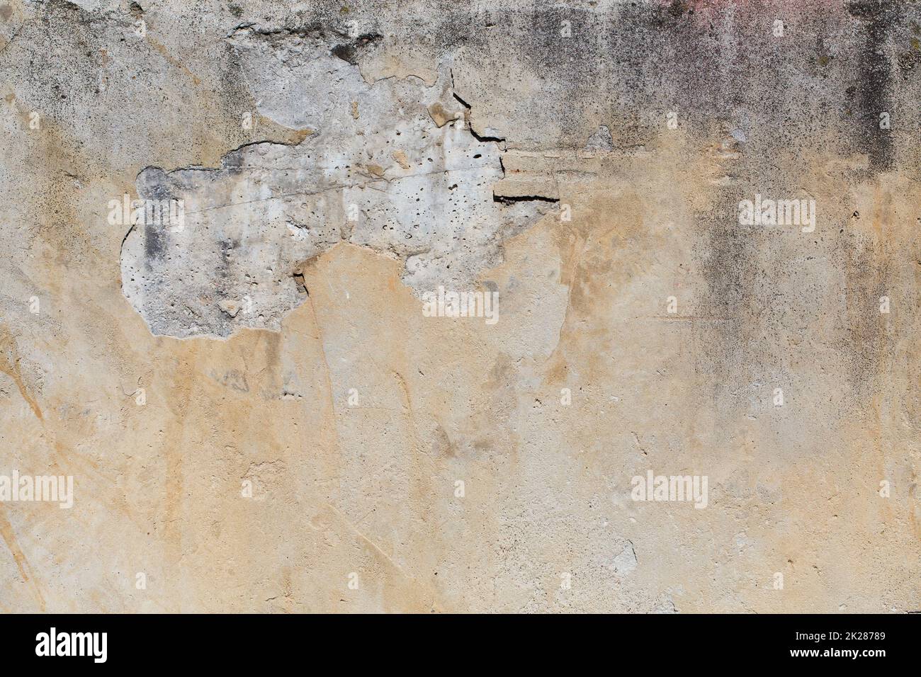 Cocrete stones wall - close up Stock Photo