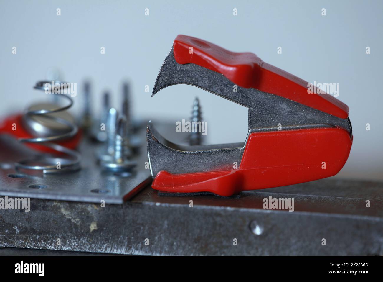 staple remover Stock Photo
