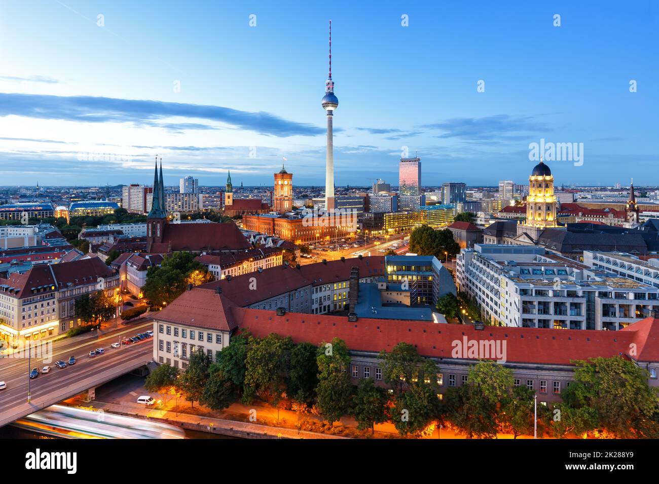 Berlin germany city overview hi-res stock photography and images - Alamy