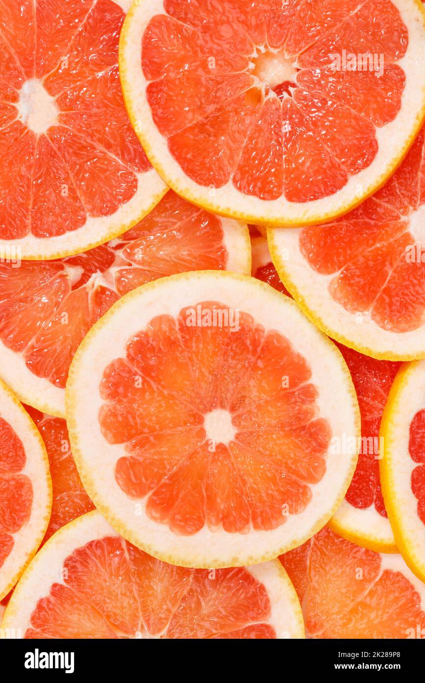 Grapefruits citrus fruits grapefruit portrait format collection food