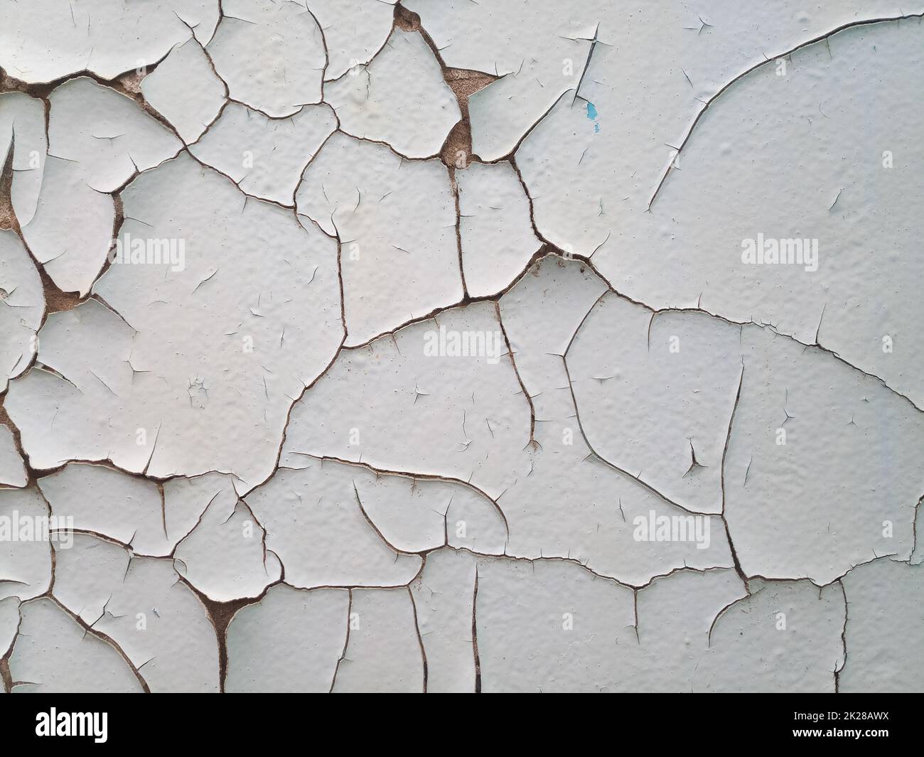 Background texture wall with peeling paint. Peeling old paint wall