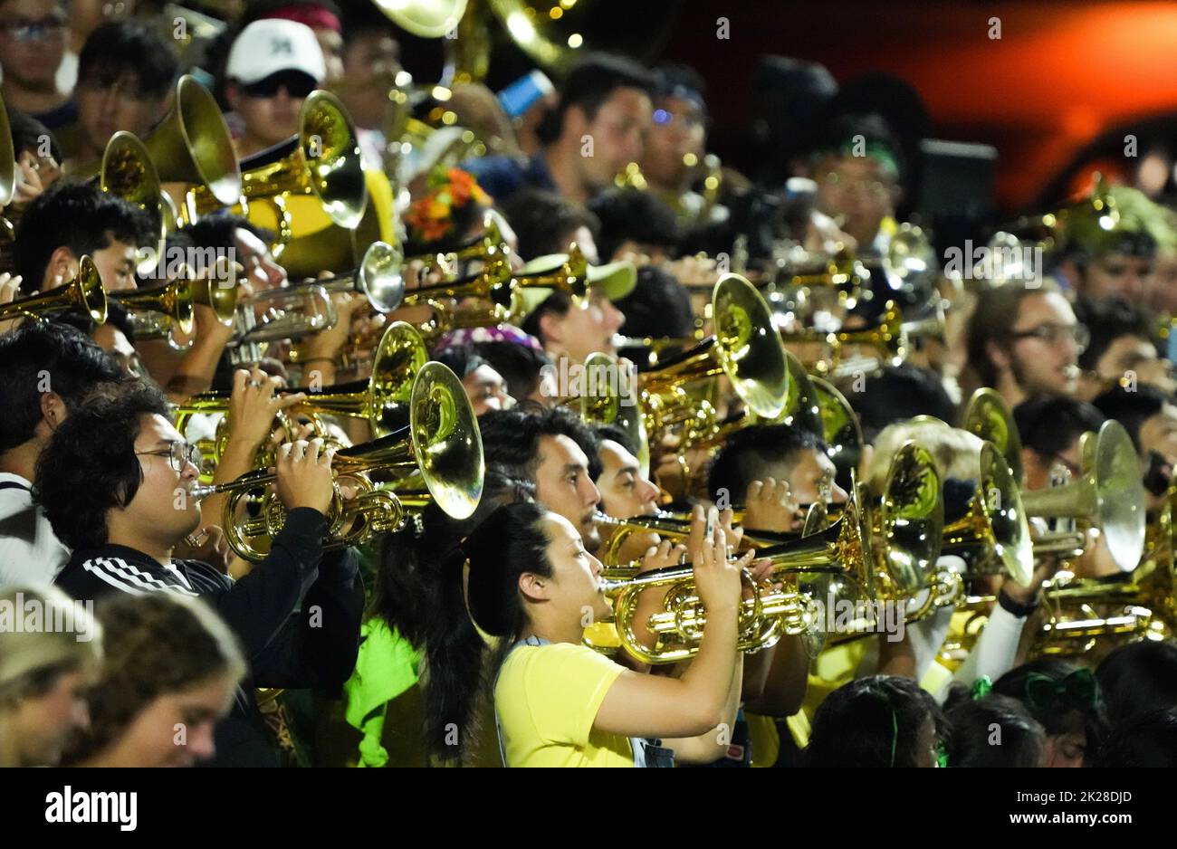 August 17, 2022 The Hawaii band during a game between the Hawaii