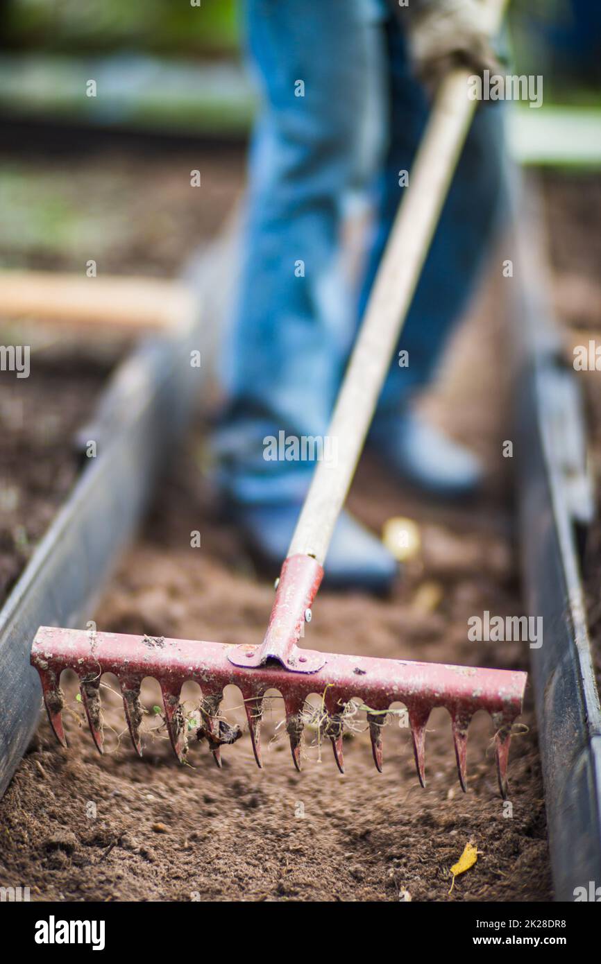 thumbnail interactive-video image 1 of Heavy Duty Cultivating Hoe Head - Garden Weeding Tool For Soil Loosening 1 of 9