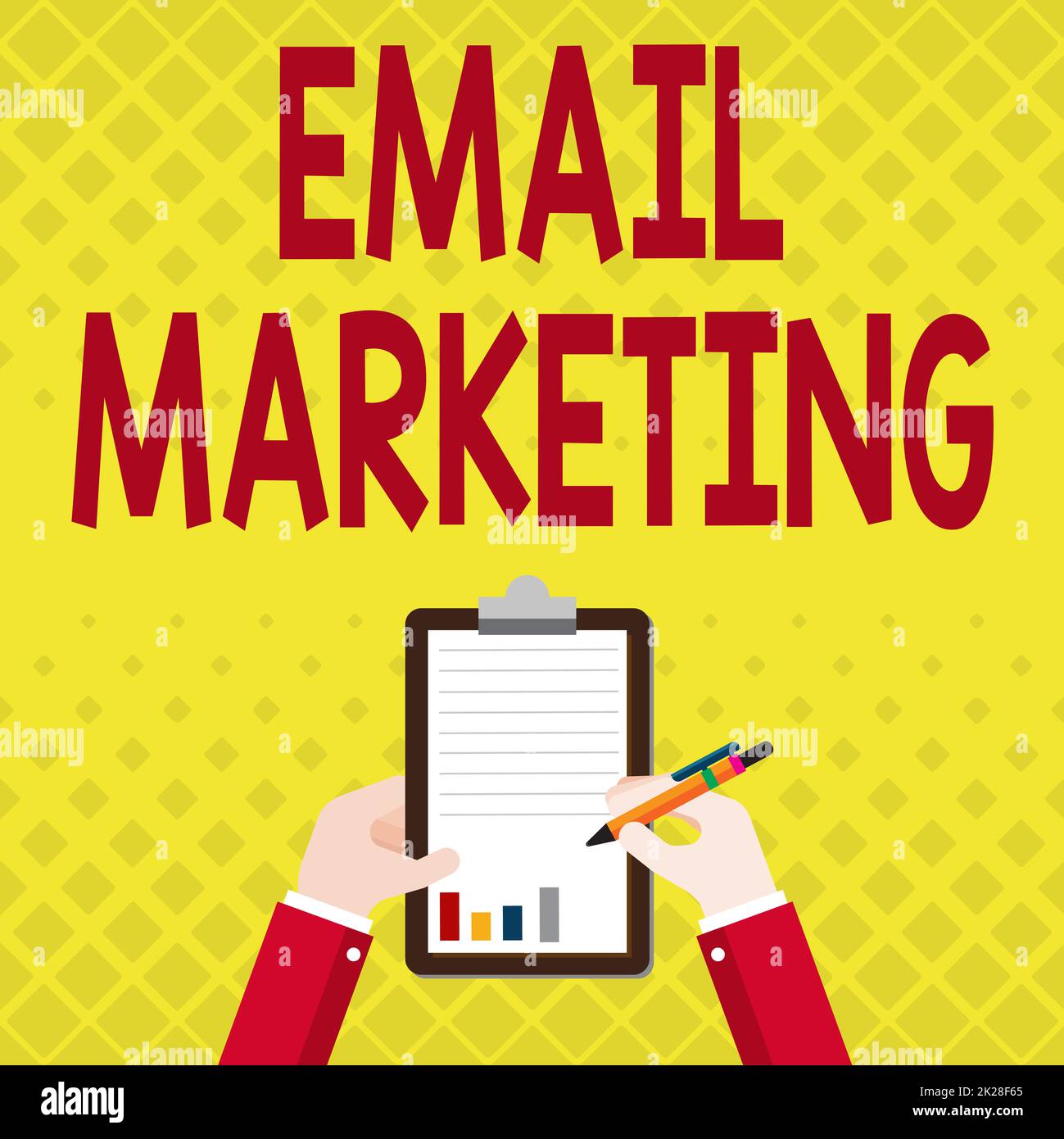 Conceptual caption Email Marketing. Concept meaning Sending a commercial message to a group of