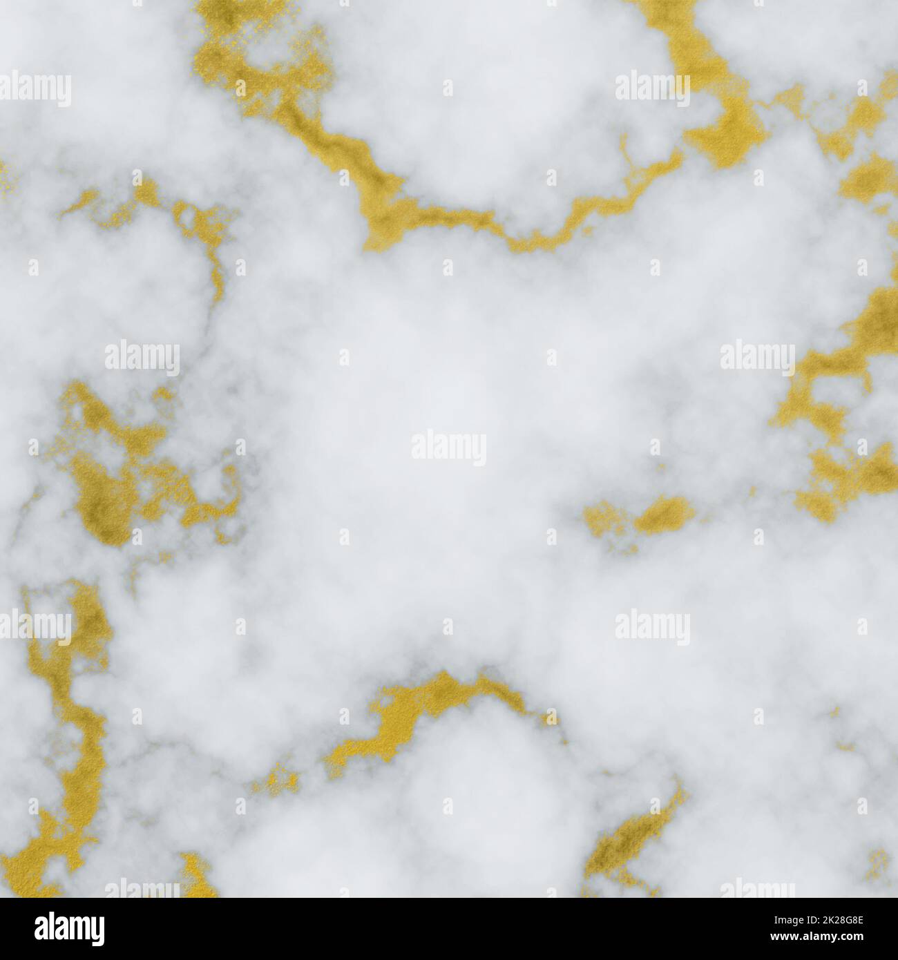 White Marble Texture with Gold Stock Photo
