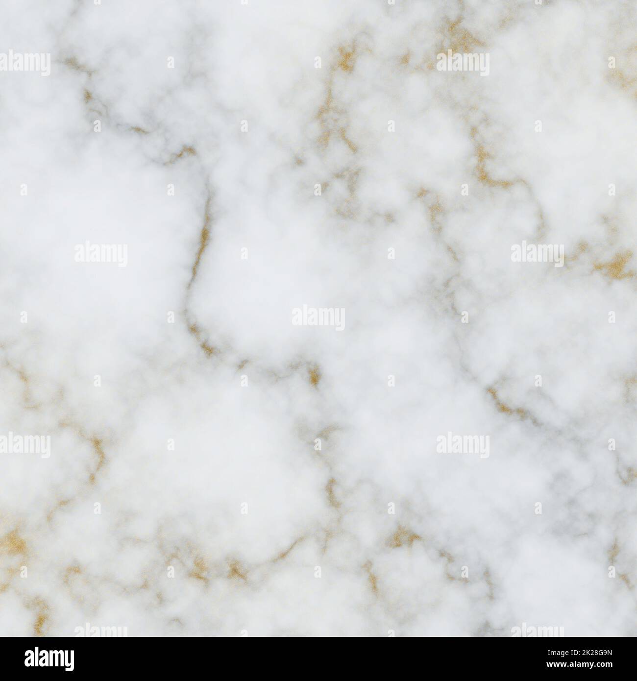 White Marble Texture with Gold Stock Photo