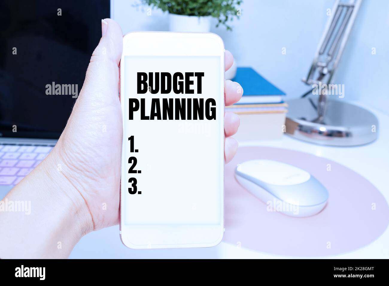 Hand writing sign Budget Planning. Business showcase The written