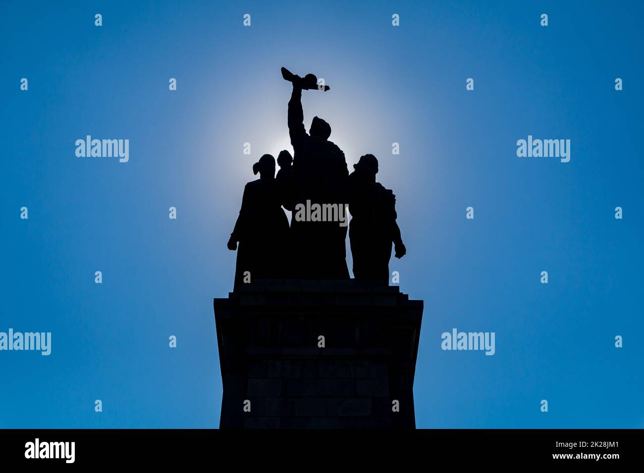 Monument of the Soviet Army II Stock Photo - Alamy