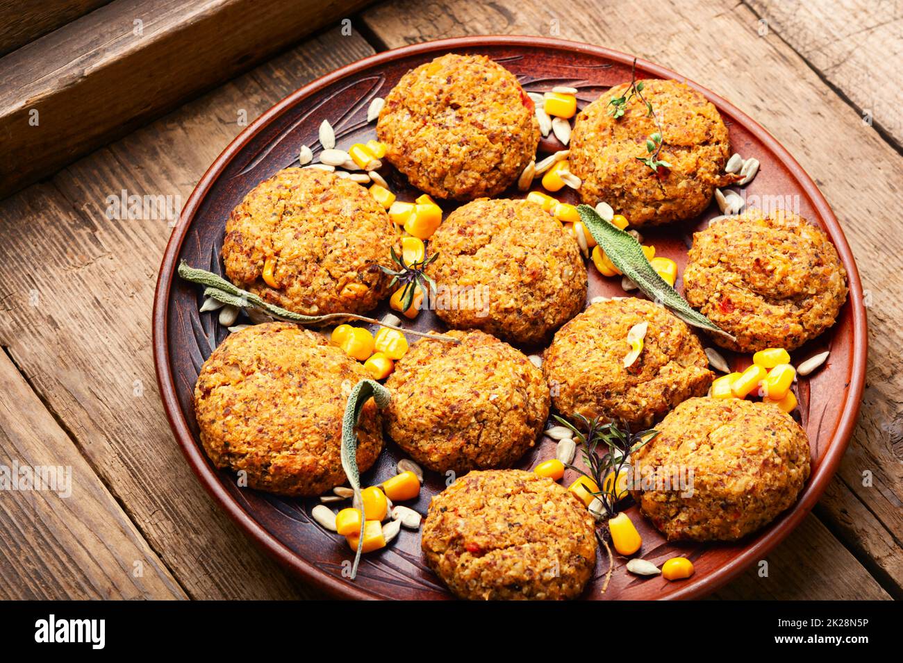 Vegedelki, vegetable meatballs Stock Photo Alamy