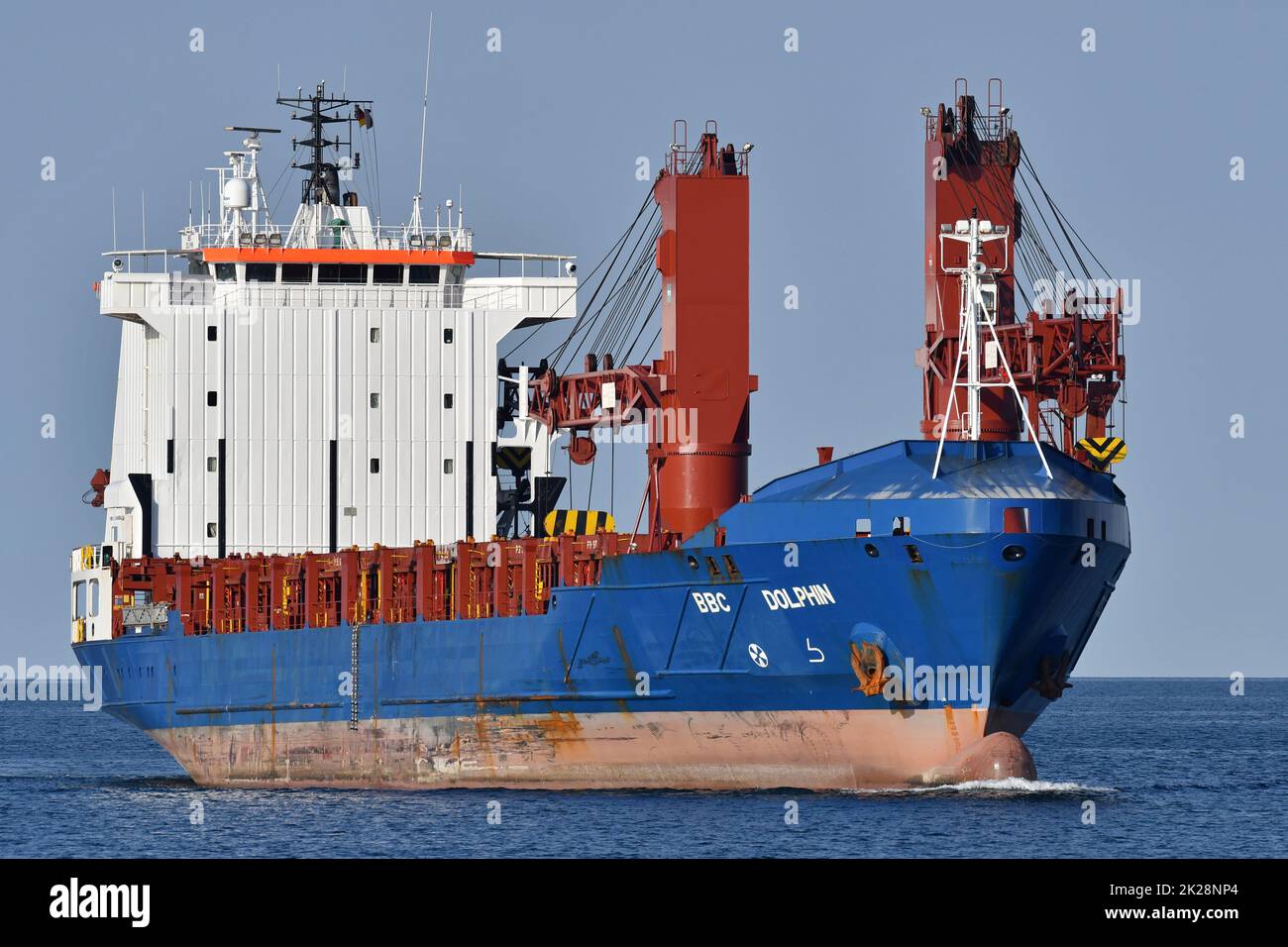 General Cargo SHip BBC DOLPHIN Stock Photo