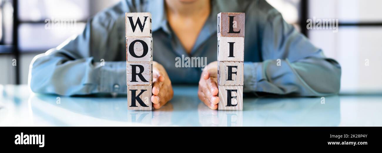 Work Life Balance Choice Stock Photo - Alamy