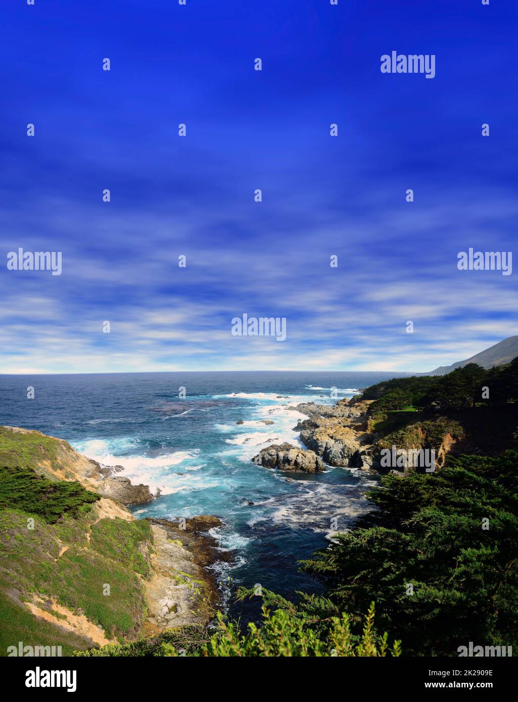 Big Sur California Pacific Ocean Stock Photo - Alamy