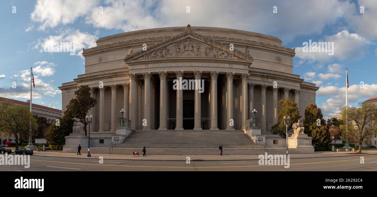 National Archives Stock Photo