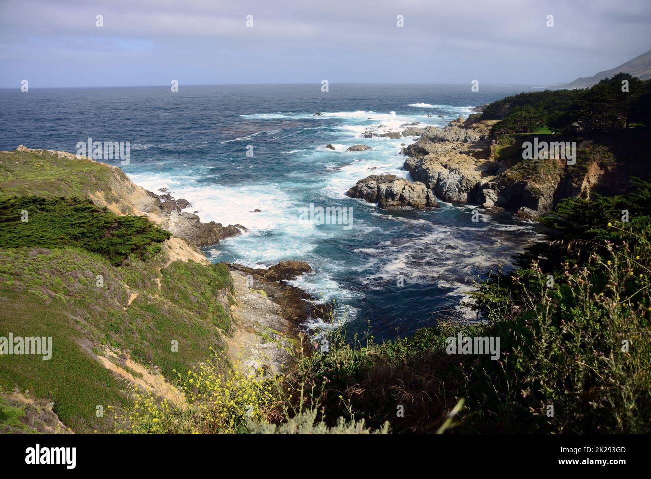 Big Sur California Pacific Ocean Stock Photo - Alamy