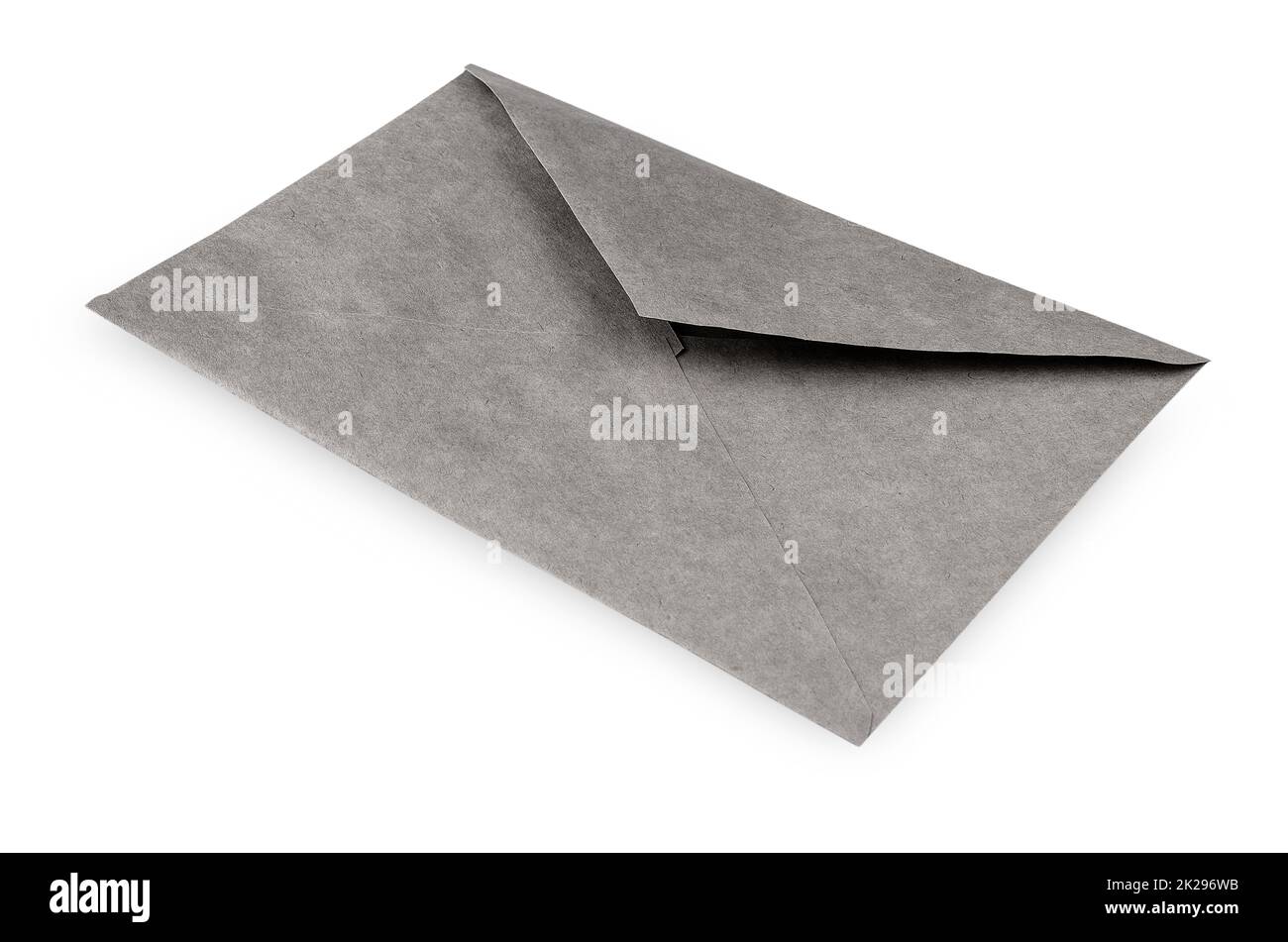 Paper envelope isolated on a white background Stock Photo