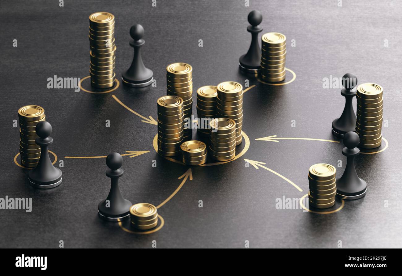 Funding, Financing Business Project Stock Photo