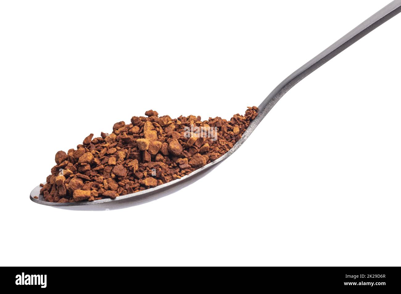 Powdered Coffee on a Teaspoon Stock Photo Alamy