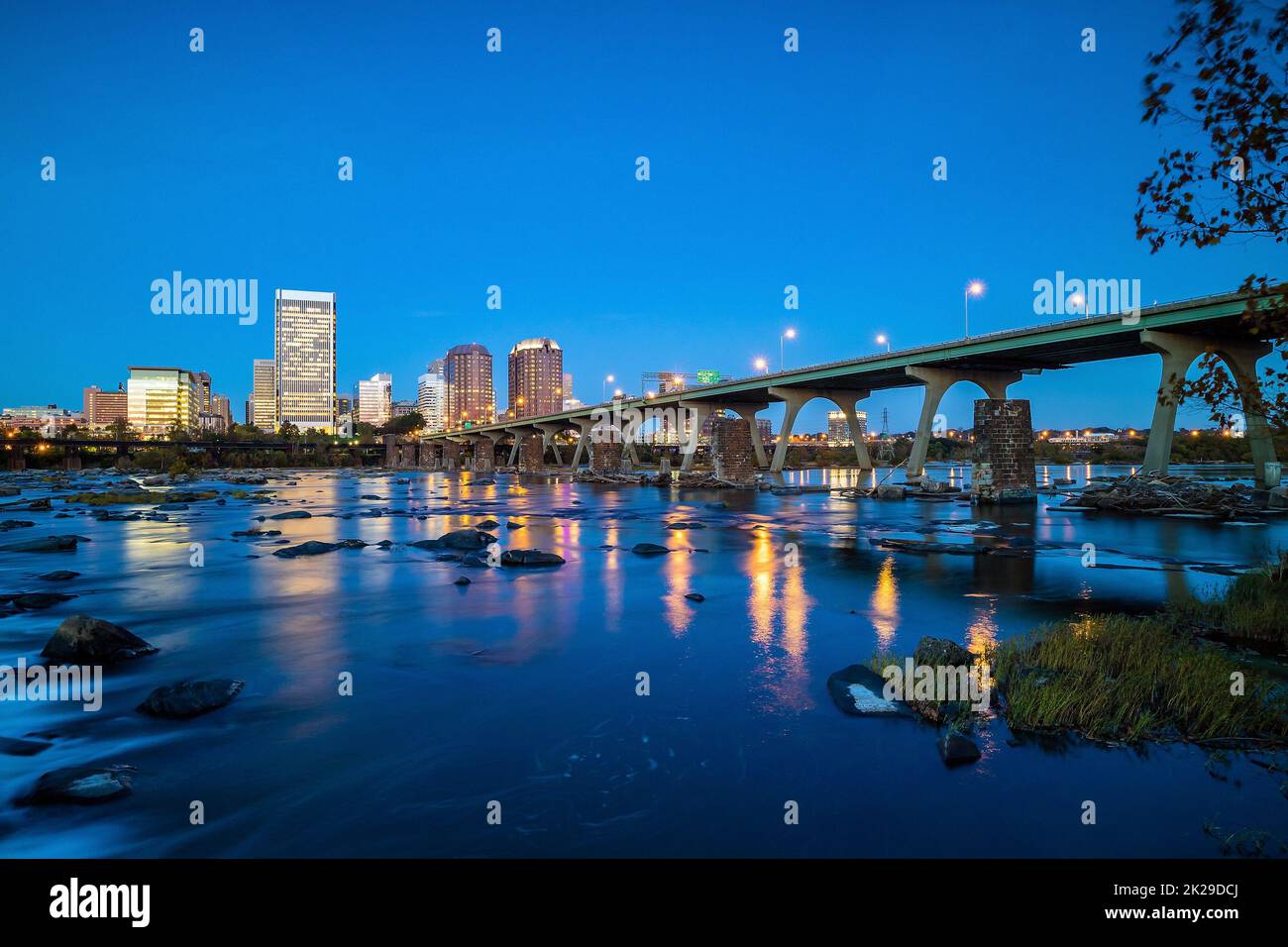 Downtown Richmond, Virginia skyline Stock Photo - Alamy