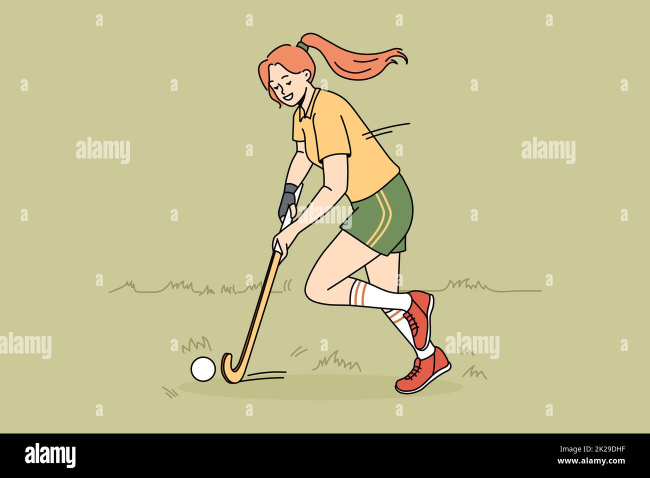Playing golf and sport concept Stock Photo