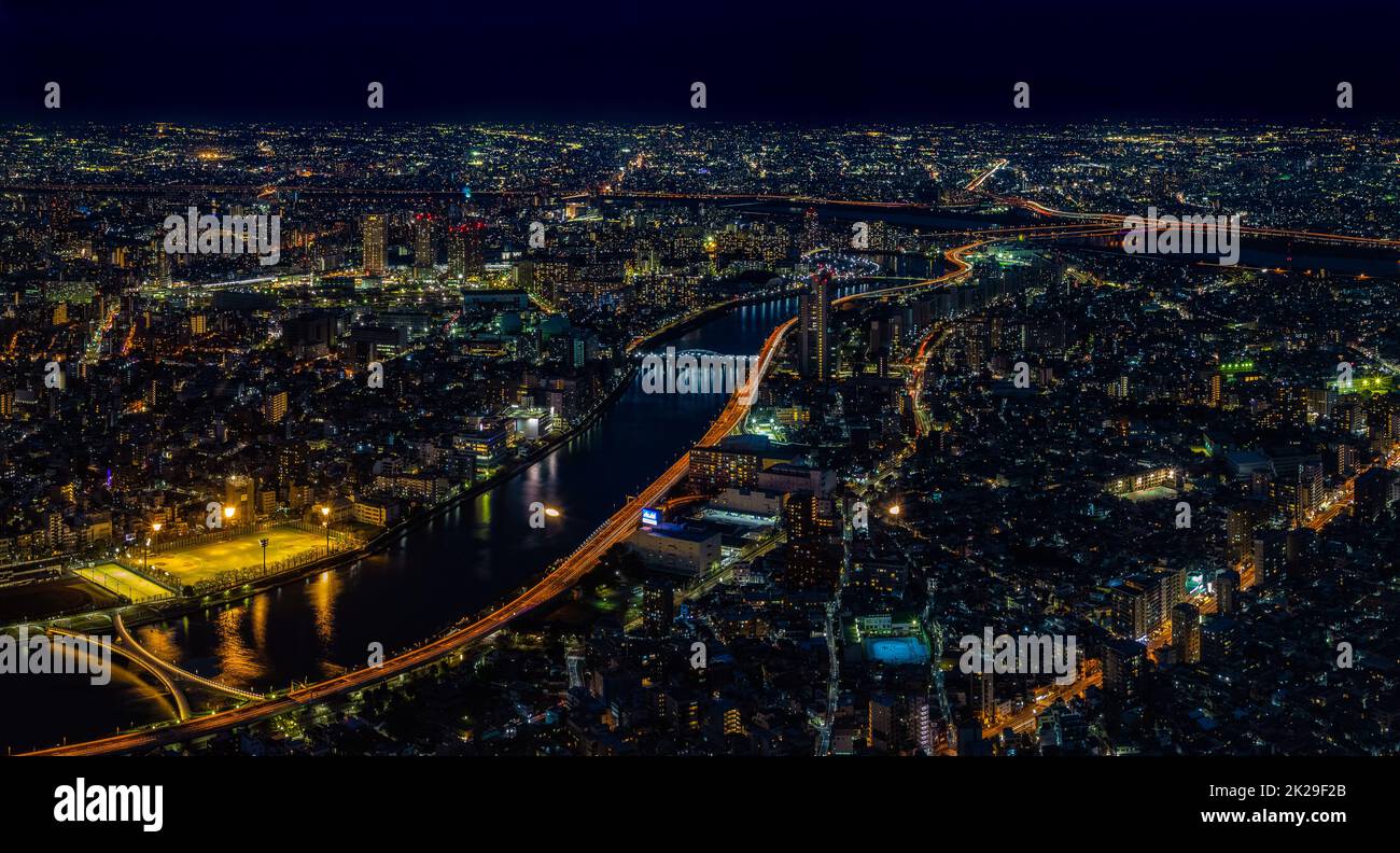 Tokyo panorama hi-res stock photography and images - Alamy