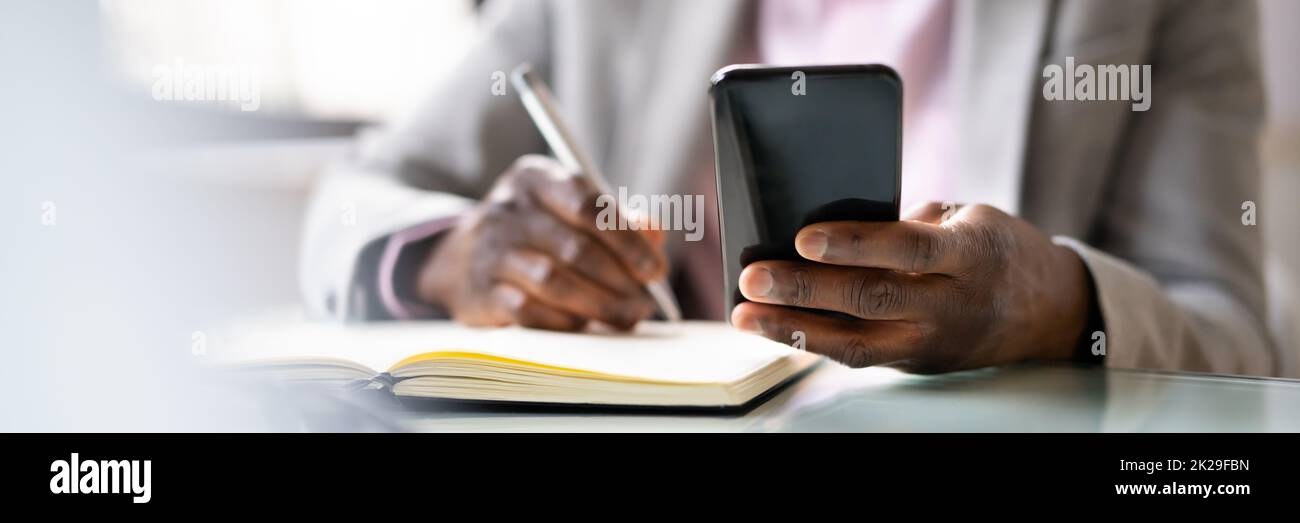 Writing Agenda Week Plan List Stock Photo