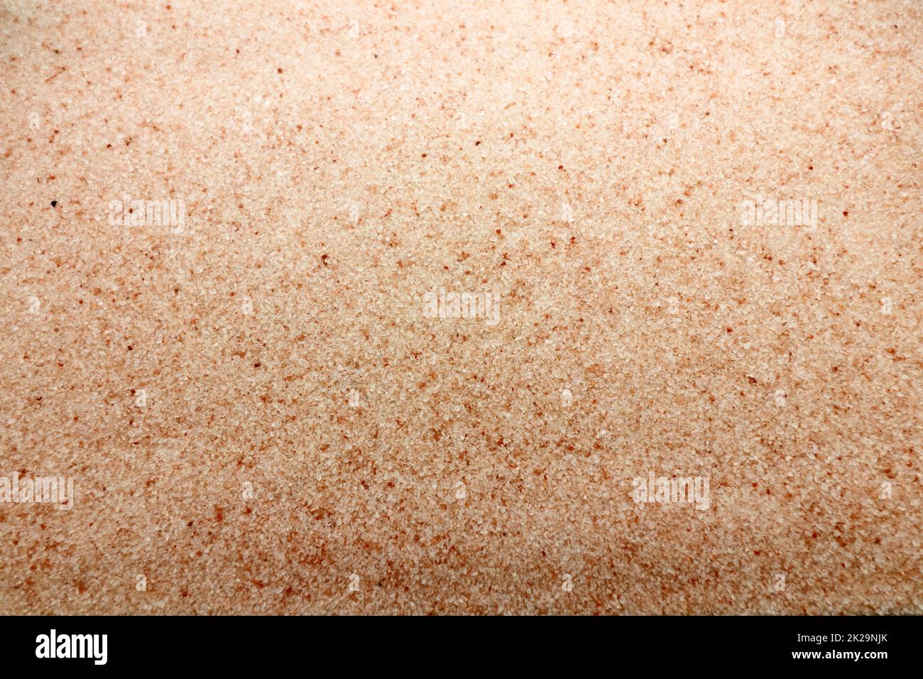 All Natural Fine Grain Himalayan Pink Salt Background Stock Photo