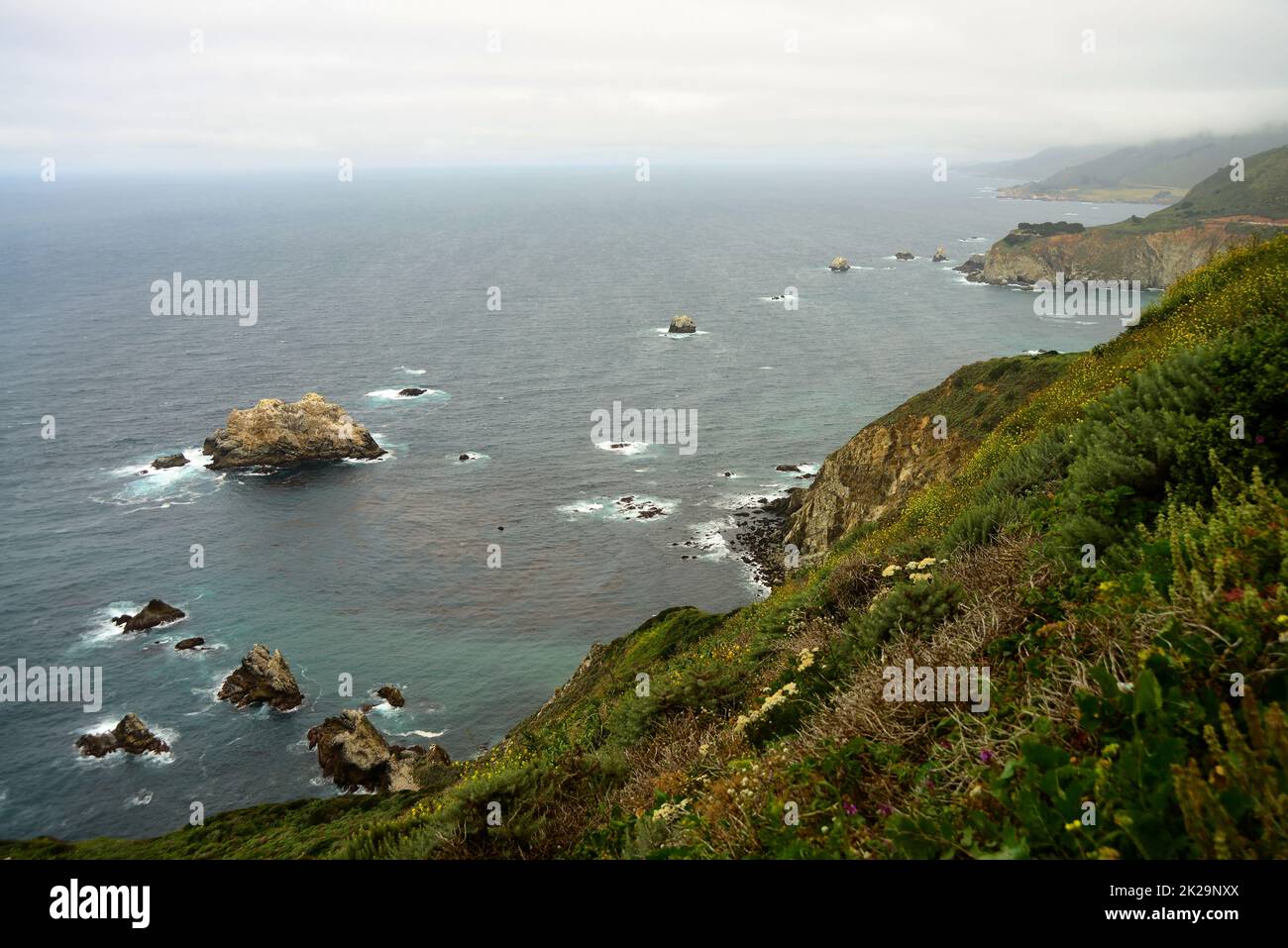 Big Sur California Pacific Ocean Stock Photo - Alamy