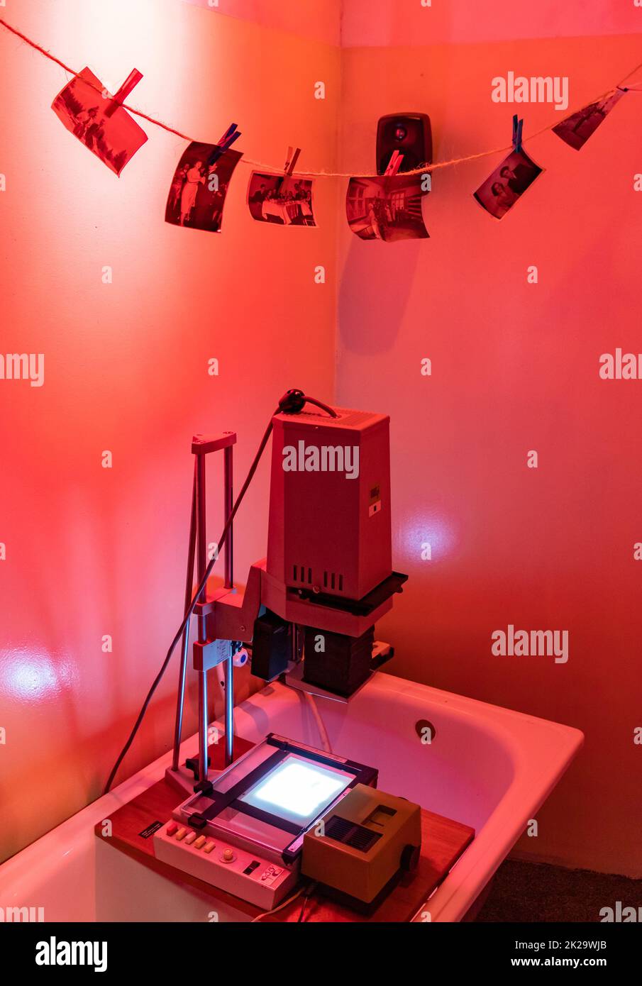 Silesian Museum Dark Room Photography Stock Photo Alamy