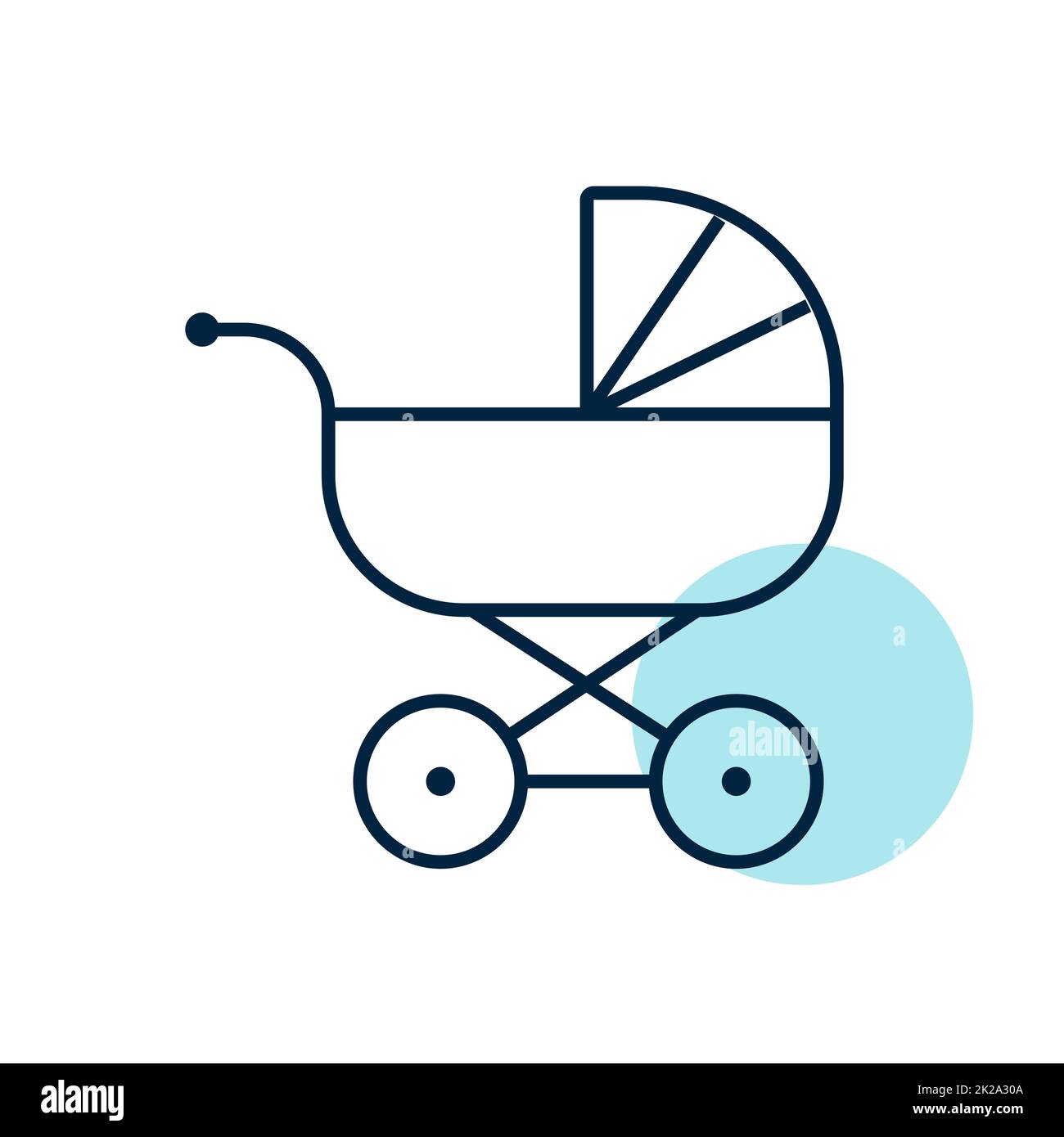 Isolated stroller design hi-res stock photography and images - Alamy