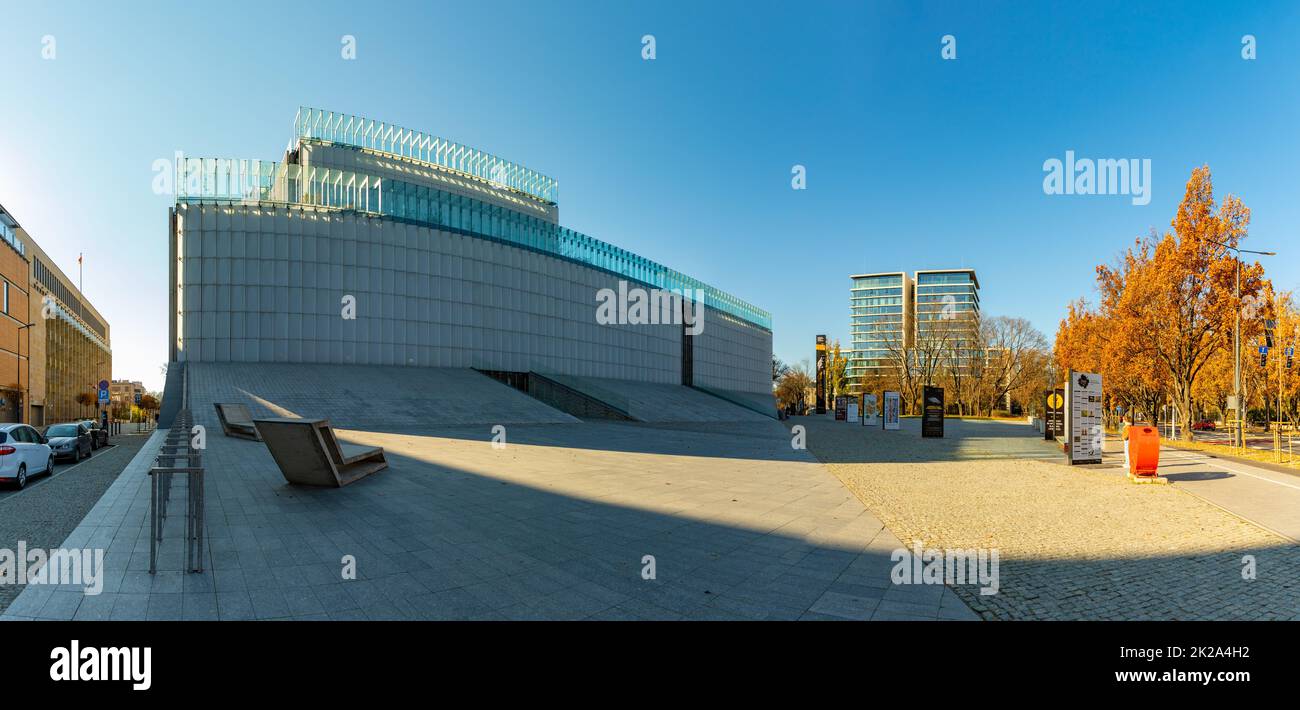 Centre for the Meeting of Cultures in Lublin Stock Photo