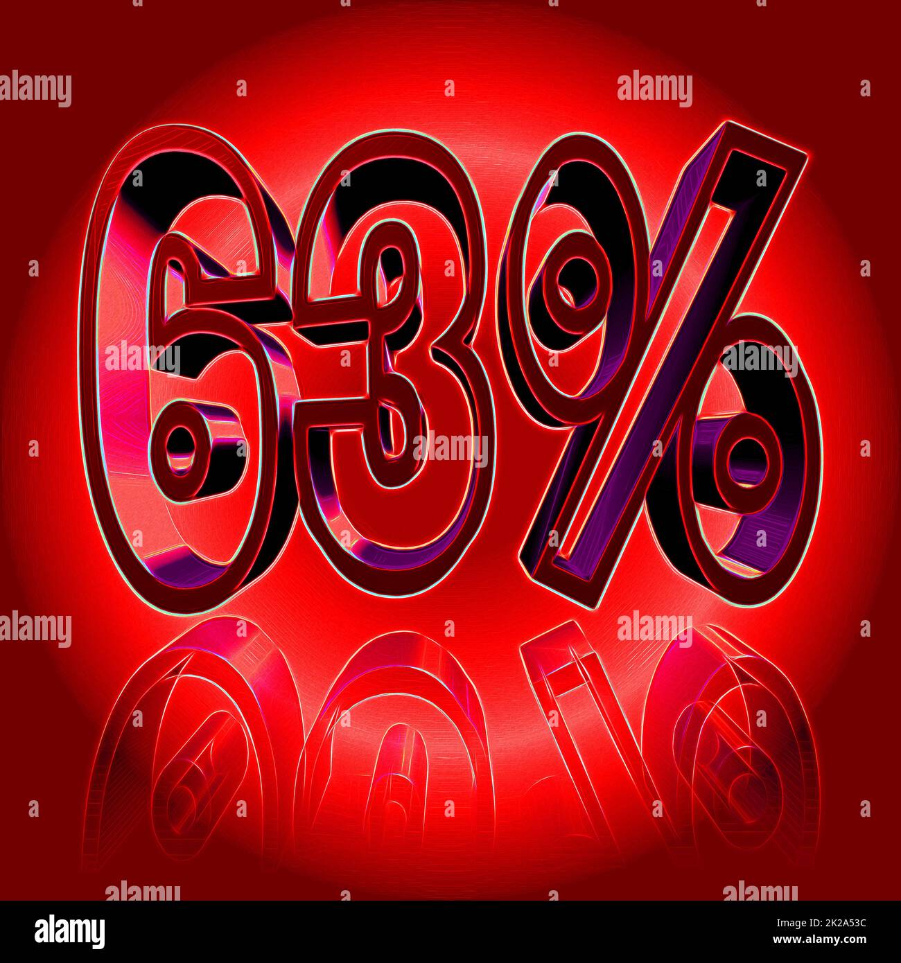3d percent hi-res stock photography and images - Alamy