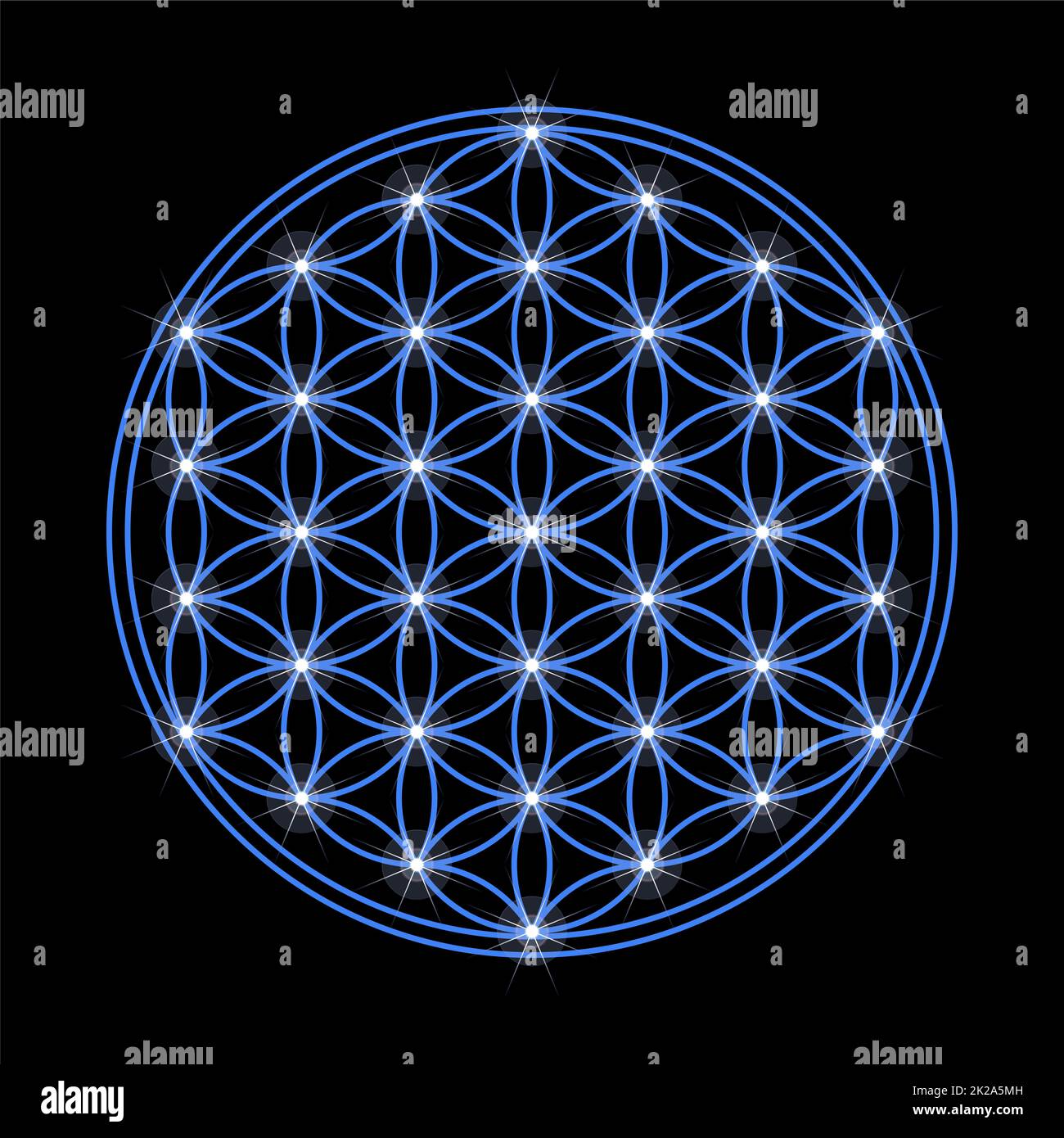 Flower of life sacred geometry hi-res stock photography and images - Alamy