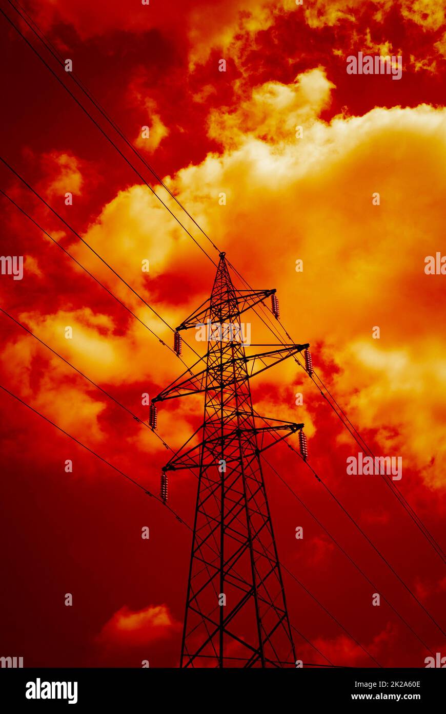 Electric Tower Stock Photo